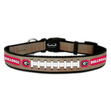 Gamewear Georgia Bulldogs Reflective Football Pet Collar Size Medium Fan Gear NCAA Georgia Bulldogs