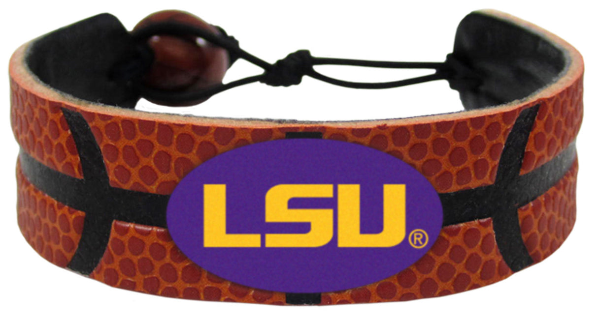 Gamewear LSU Tigers Classic Basketball Bracelet Fan Gear NCAA LSU Tigers