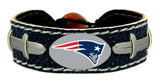 Gamewear New England Patriots Team Color Football Bracelet Fan Gear NFL New England Patriots