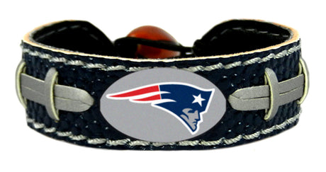 Gamewear New England Patriots Team Color Football Bracelet Fan Gear NFL New England Patriots