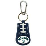 Gamewear Seattle Seahawks Team Color Jersey Russell Wilson Football Keychain Fan Gear NFL Seattle Seahawks