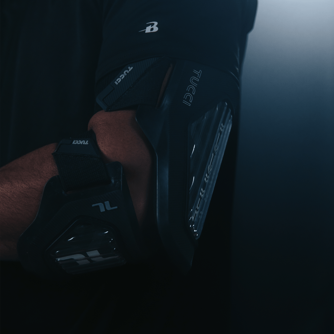 Tucci Verona Batter's Elbow Guard With Attached Forearm Guard Tucci