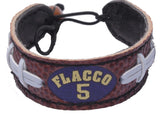 Gamewear Baltimore Ravens Joe Flacco Classic Football Bracelet Fan Gear NFL Types/Bracelets/Jewelry Bracelet Classic;Close-Outs;NFL