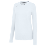 Mizuno Girl's Long Sleeve Attack Volleyball Tee-1