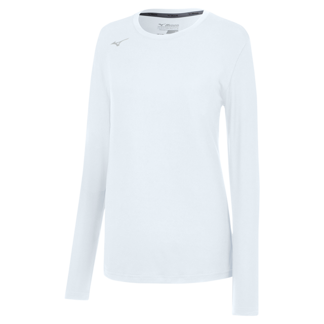 Mizuno Girl's Long Sleeve Attack Volleyball Tee-1