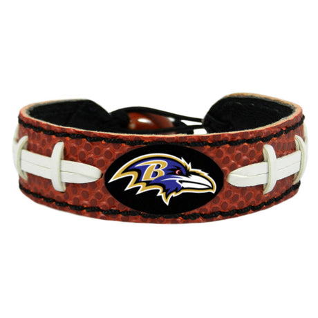 Gamewear Baltimore Ravens Classic Football Bracelet Fan Gear NFL Baltimore Ravens