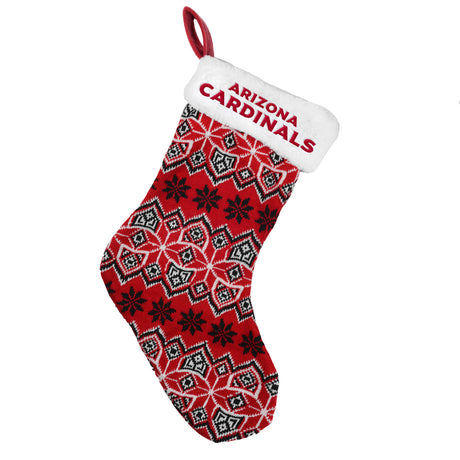 Forever Collectibles Arizona Cardinals 2015 Knit Holiday Stocking Fan Gear NFL Arizona Cardinals