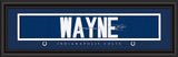 Prints Charming Indianapolis Colts Reggie Wayne Signature Style Print 8x24 Fan Gear NFL Indianapolis Colts