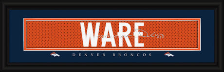 Prints Charming Denver Broncos DeMarcus Ware Signature Print 8"x24" Fan Gear NFL Denver Broncos