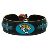Gamewear Jacksonville Jaguars Team Color Football Bracelet Fan Gear NFL Jacksonville Jaguars