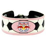 Gamewear New York Red Bulls Pink Soccer Bracelet Fan Gear MLS New York Red Bulls