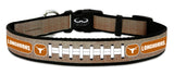 Gamewear Texas Longhorns Reflective Football Pet Collar Size Medium Fan Gear NCAA Texas Longhorns