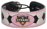 Gamewear Houston Dynamo Pink Soccer Bracelet Fan Gear MLS Houston Dynamo