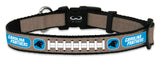 Gamewear Carolina Panthers Reflective Football Pet Collar Size Small Fan Gear NFL Carolina Panthers