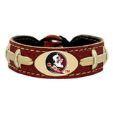 Gamewear Florida State Seminoles Team Color Football Bracelet Fan Gear NCAA Florida State Seminoles