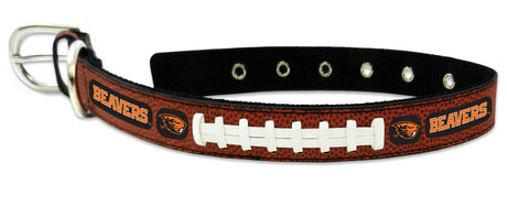 Gamewear Oregon State Beavers Leather Classic Football Pet Collar Size Medium Fan Gear NCAA Oregon State Beavers