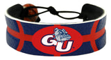 Gamewear Gonzaga Bulldogs Classic Basketball Bracelet Fan Gear NCAA Gonzaga Bulldogs