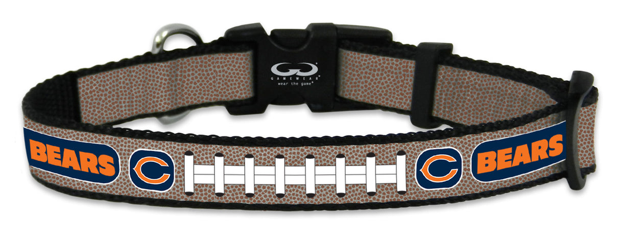 Gamewear Chicago Bears Reflective Football Pet Collar Size Toy Fan Gear NFL Chicago Bears