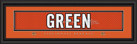 Prints Charming Cincinnati Bengals A.J. Green Signature Print 8"x24" Fan Gear NFL Cincinnati Bengals