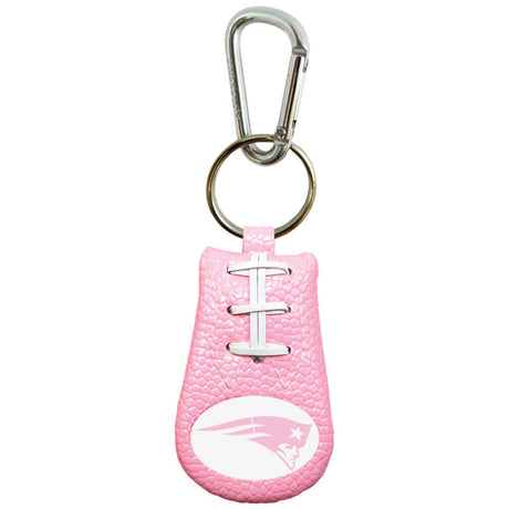 Gamewear New England Patriots Pink Football Keychain Fan Gear NFL New England Patriots