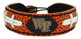 Gamewear Wake Forest Demon Deacons Classic Football Bracelet Fan Gear NCAA Wake Forest Demon Deacons