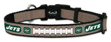 Gamewear New York Jets Reflective Football Pet Collar Size Small Fan Gear NFL New York Jets