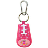 Gamewear Chicago Bears Pink Ribbon Breast Cancer Awareness Football Keychain Fan Gear NFL Chicago Bears
