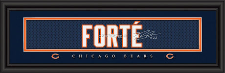 Prints Charming Chicago Bears Matt Forte Signature Style Print 8x24 Fan Gear NFL Chicago Bears