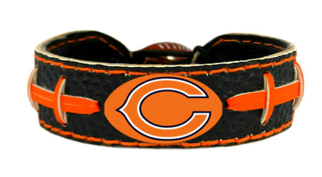 Gamewear Chicago Bears Team Color Football Bracelet Fan Gear NFL Chicago Bears