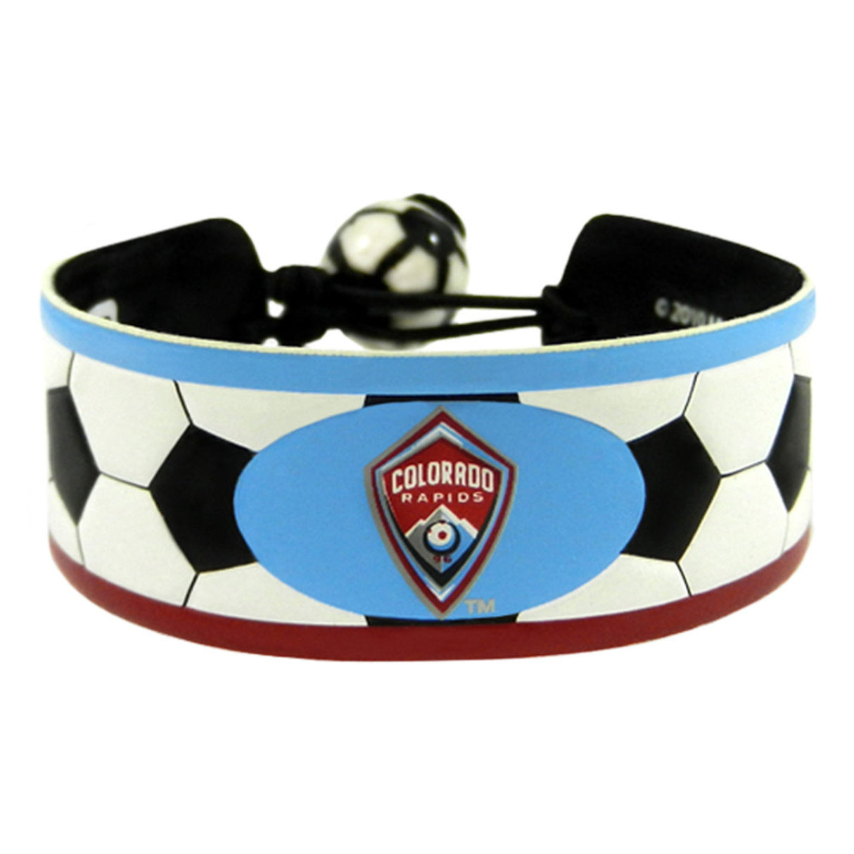 Gamewear Colorado Rapids Classic Soccer Alternate Logo Bracelet Fan Gear MLS Colorado Rapids