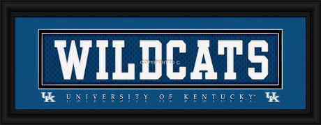 Prints Charming Kentucky Wildcats Slogan Style Stitched Uniform Wildcats Print Fan Gear NCAA Kentucky Wildcats