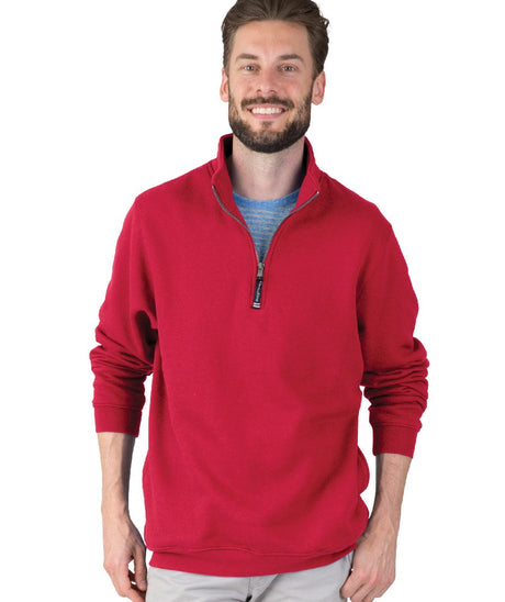 Charles River Unisex Crosswind Quarter Zip Sweatshirt-2