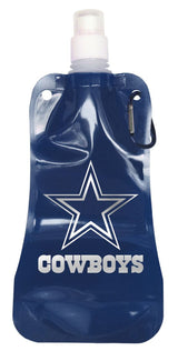 BOELTER Dallas Cowboys Foldable 16oz Water Bottle Fan Gear NFL Dallas Cowboys
