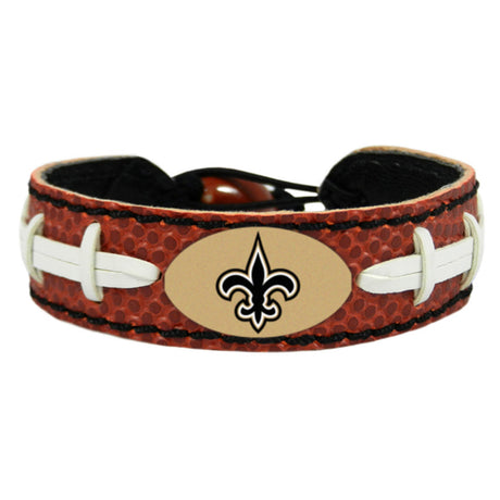 Gamewear New Orleans Saints Classic Football Bracelet Fan Gear NFL New Orleans Saints