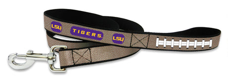 Gamewear LSU Tigers Reflective Football Pet Leash Size Large Fan Gear NCAA LSU Tigers