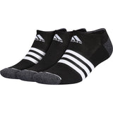 adidas Men's Cushioned 3-Stripe 3.0 3-Pack No Show Socks