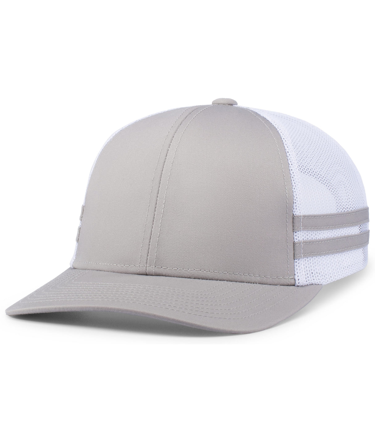 Pacific Headwear Low-Profile Stripe Trucker Cap Pacific Headwear