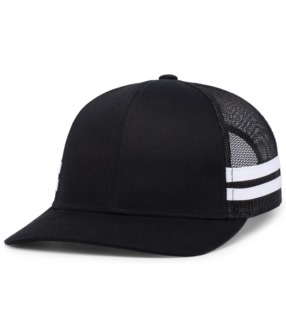Pacific Headwear Low-Profile Stripe Trucker Cap Pacific Headwear