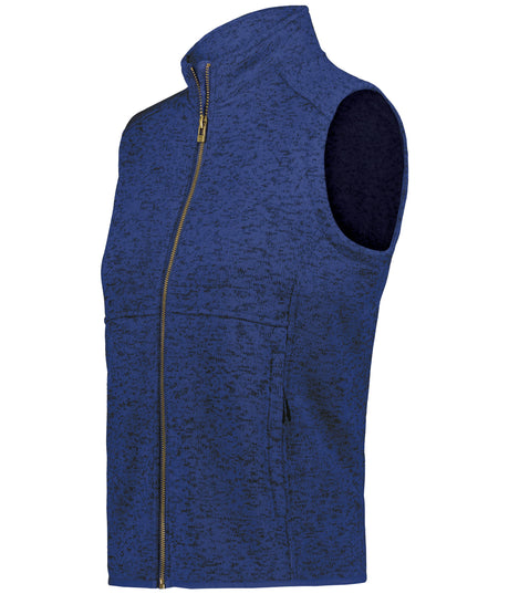 Holloway Ladies Alpine Sweater Fleece Vest Holloway