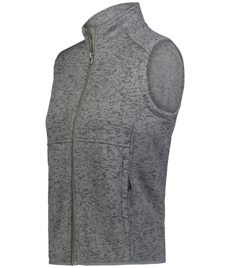 Holloway Ladies Alpine Sweater Fleece Vest Holloway