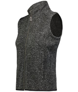 Holloway Ladies Alpine Sweater Fleece Vest Holloway