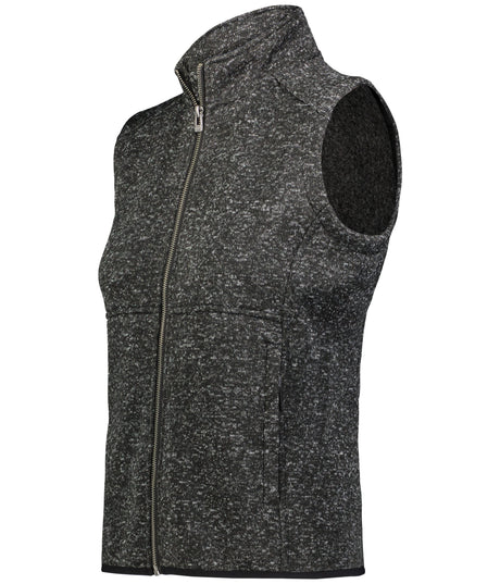 Holloway Ladies Alpine Sweater Fleece Vest Holloway