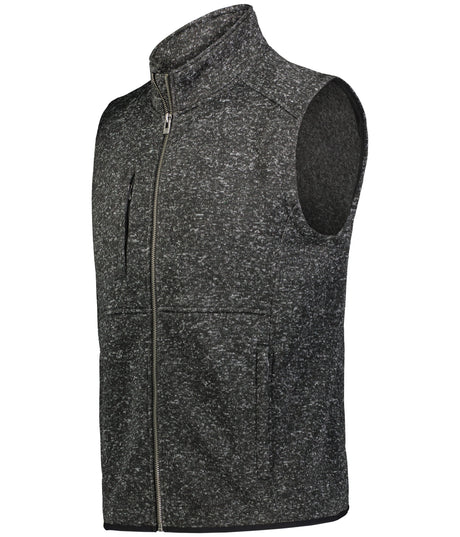 Holloway Men's Alpine Sweater Fleece Vest Holloway
