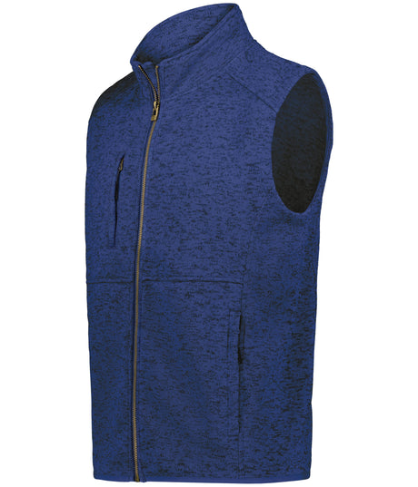 Holloway Men's Alpine Sweater Fleece Vest Holloway