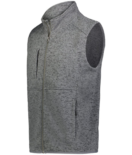Holloway Men's Alpine Sweater Fleece Vest Holloway