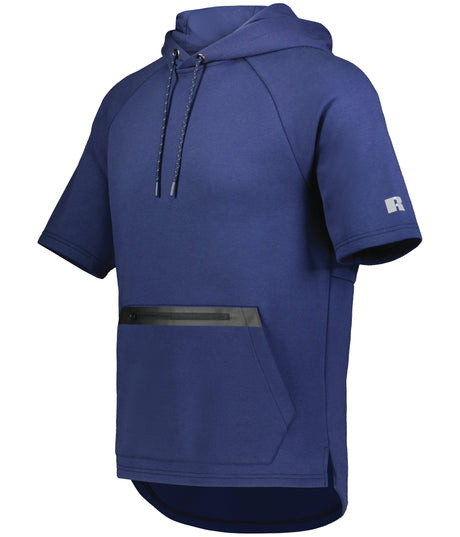 Russell Team Men's Legend Short Sleeve Tech Fleece Hoodie Russell Team