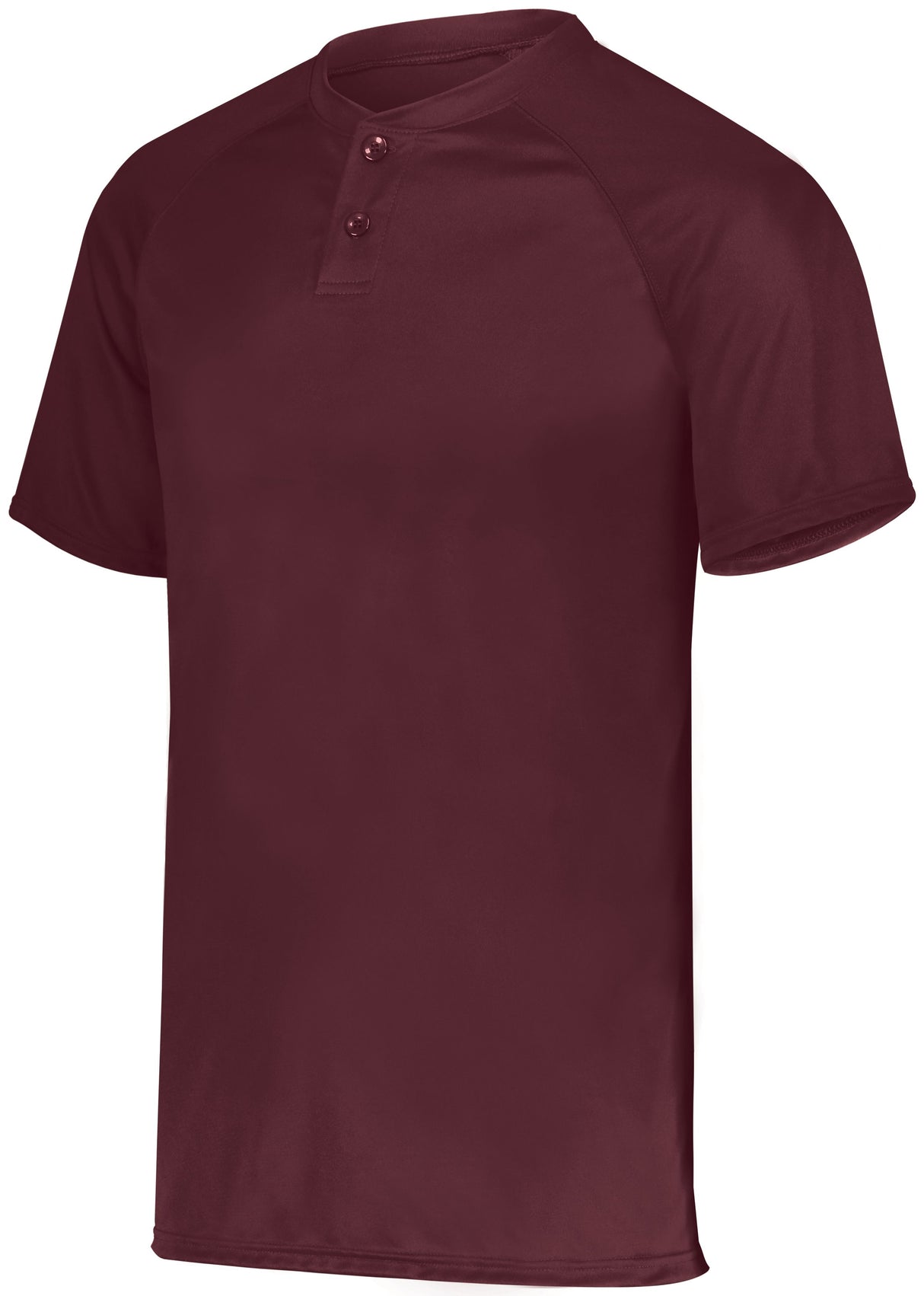 Augusta Youth Attain Wicking Two-Button Baseball Jersey Augusta