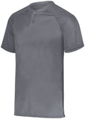 Augusta Youth Attain Wicking Two-Button Baseball Jersey Augusta