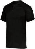 Augusta Youth Attain Wicking Two-Button Baseball Jersey Augusta
