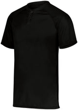 Augusta Youth Attain Wicking Two-Button Baseball Jersey Augusta